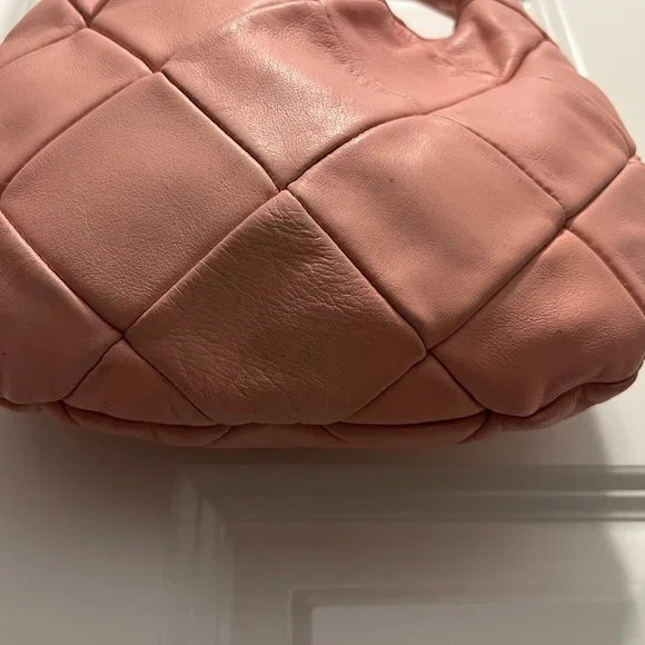 Falor pink leather bag